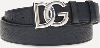 Dolce & Gabbana Leather Belt Male 100