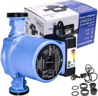 OEM Bomba De Circulaci&oacute;n 25-60/180 Para Caldera De Calefacci&oacute;n Central, Circulaci&oacute;n De Ahorro Energ&eacute;tico Omega 2