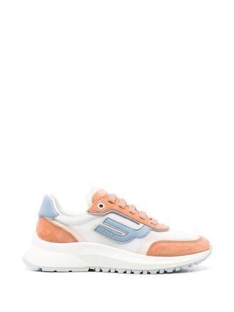 Bally colour-block lace-up sneakers - White