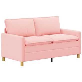 vidaXL Sof&aacute; Rosa 156 X 81 X 87,5 Cm Tela Vidaxl