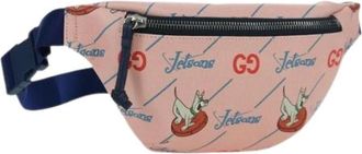 Gucci Pre-owned Belt Bags, female, Pink, Size: ONE SIZE Pre-owned Vintage GG Canvas Body Bag
