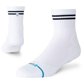 Stance Lined Up Mid Quarter Multifunktionssocken - Unisex | wei&szlig;