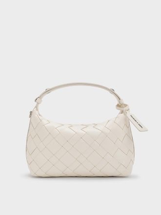 Charles & Keith Ivette Woven Shoulder Bag