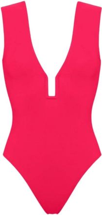 Eres Diepe V-hals Badpak Grenadine - Dames - Badpakken - Roze - S - Badmode