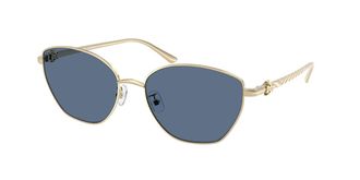 Tory Burch TY6121 334680 Womens Sunglasses Gold Size 57