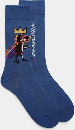 Jimmy Lion Mens Basquiat Pez Dispenser socks