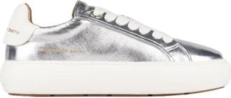 Alexander Smith Soho Woman Zilver Wit - Dames - Sneakers - Grijs - 37 EU - Leer - Schoenen