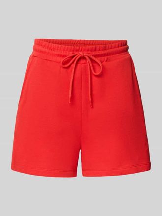 Pieces Regular Fit Sweatshorts aus Baumwoll-Mix Modell CHILLI in Rot, Gr&ouml;&szlig;e XL