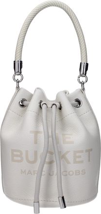 Marc Jacobs Borse a Mano Donna Pelle Bianco/Cotone