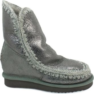 Mou Eskimo Inner Wedge - Dames - Winterlaarzen - Grijs - 40 EU - Leer - Schoenen