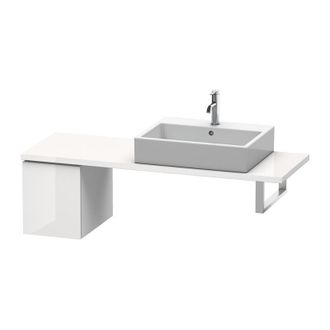 Duravit Consola Baja L-cube 320x477x400mm Blanco Brillo