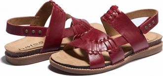 H&auml;lsa Footwear Womens Bella Sandals In Dark Red