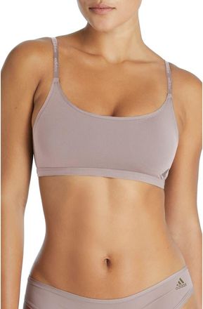 adidas Originals Scoop Bralette in Wonder Oxide at Nordstrom, Size X-Small