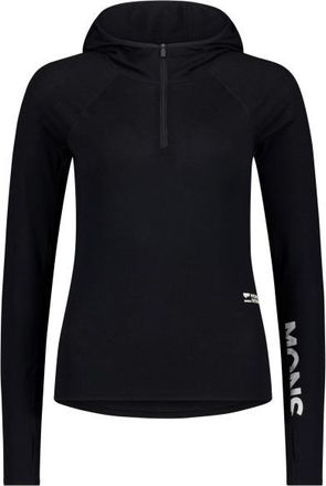 Mons Royale Bella Merino Long Sleeve Hood Merinounterw&auml;sche f&uuml;r Damen | schwarz