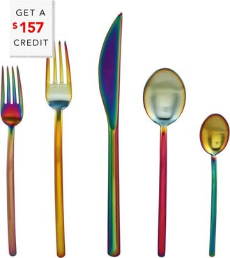 Mepra 20Pc Flatware Set With $157 Credit