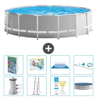 Intex Piscina Prism Frame Redonda - 457x122 Cm - 9-piezas S618