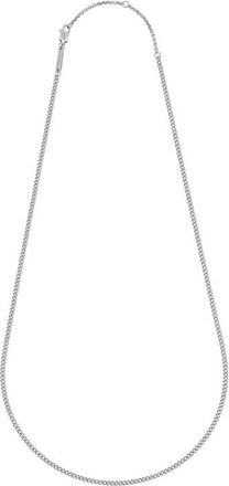 Estella Bartlett Mens Fine Curb Chain Necklace in Silver/Gold at Nordstrom