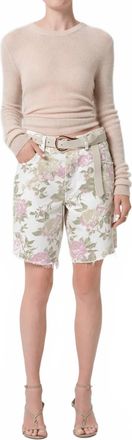 Citizens Of Humanity Womens Ayla Short In English Rose