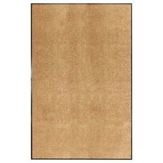 Berkfield Home Doormat Washable Cream 120x180 cm
