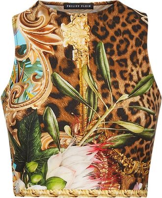 Philipp Plein Sleeveless Tops - Dames - Tops zonder mouwen - Veelkleurig - XS - Tops