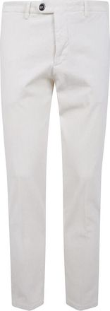 Michael Coal Capri American Pocket Broeken - Heren - Slim Fit Broeken - Beige - W33 - Leer - Broeken
