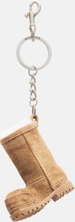 Balenciaga Charm per borsa Alaska Boot in suede