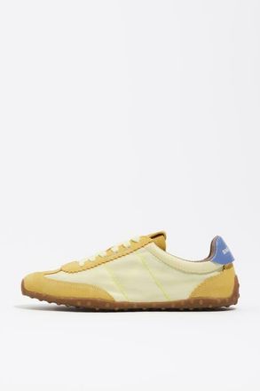 Bimba & Lola Suede Nylon 13 29 Sneaker in Yellow at Nordstrom, Size 40