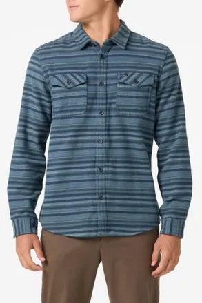 O'Neill Richmond Flannel Shirt In Citadel