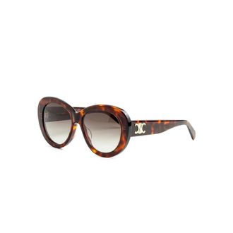 Celine Sunglasses, female, Brown, Size: 55 MM Cl40317U 52F Sunglasses