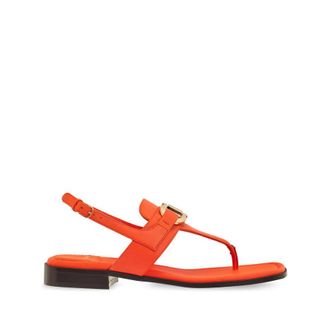 Ferragamo Ferragamo Womens Pumpkin Orange Flip Flops Sandals