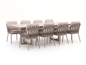 Tierra Outdoor Natal/Naro 280cm dining tuinset 9-delig