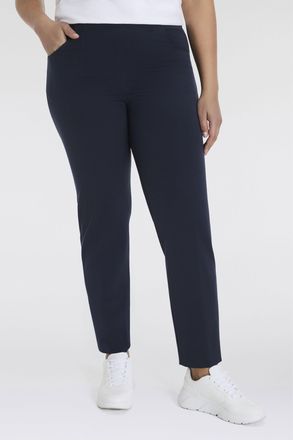 KjBrand Schlupfhose »Schlupfhose Susie in Bi-Stretch, Kammgarnoptik« Sommerhose, ideal für kräftige Oberschenkel