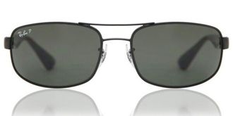 Ray-Ban RB3445 Active Lifestyle Polarized 002/58 Mens Sunglasses Black Size 61