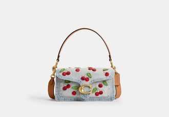Coach Tabby Shoulder Bag 26 With Cherry Embroidery