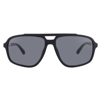 Emporio Armani Polarized Grey Navigator Mens Sunglasses EA4236U 5001T3 59