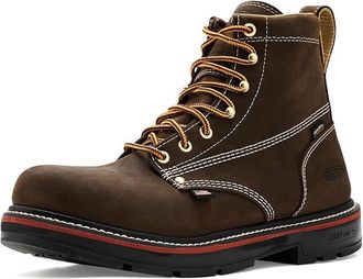 Keen Liberty 6 Waterproof 90deg Heel Boots (Carbon Toe) Mens Shoes Coffee Bean/Black : 11.5 D - Medium, Leather