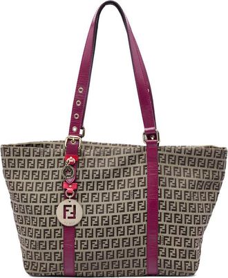 Fendi Pre-owned Fendi Zucchino Canvas Superstar Tote Ladies 48MY9ZK9YXSDUL4D