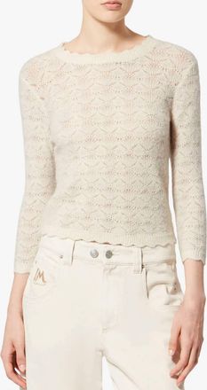 Isabel Marant Leonette Sweater In White