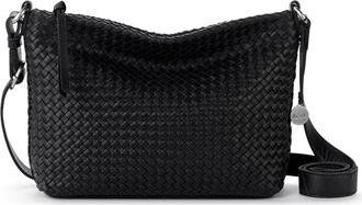 The Sak Melrose Crossbody Woven Leather Bag in Black Woven at Nordstrom