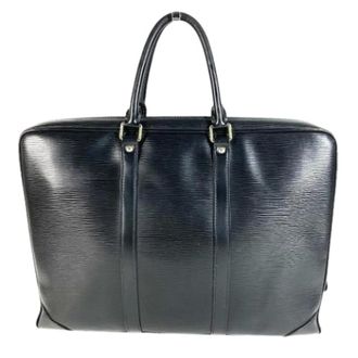 Louis Vuitton Pre-owned Handbags, male, Black, Size: ONE SIZE Pre-owned Vintage Briefcase Handbag