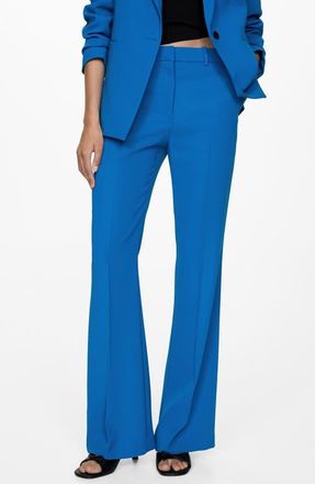 Mango Wide Leg Pants in Blue at Nordstrom, Size 6