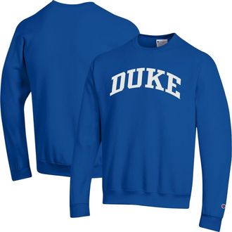 Champion Mens Champion Royal Duke Blue Devils Basic Arch Fleece Pullover Sweatshirt at Nordstrom, Size Xx-Large