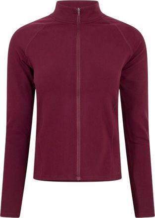 The Gym King Dames/Dames Luxe Gedessineerde Track Jacket met Volledige Ritssluiting (Afb.)