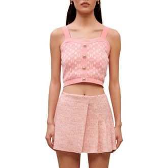 Maje Janello Pleated Skirt in Pink at Nordstrom Rack, Size 2 (Fits Like 4-6 Us) / 38 Eu
