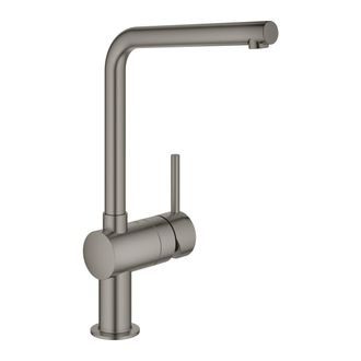 GROHE 31 375 Al0 Minta Monomando De Fregadero 1/2 Brushed Hard Graphite (grafito Cepillado) - Ref: 31 375 Al0