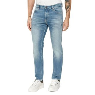 HUGO BOSS Heren, Jeans, Blauw, Maat: W33