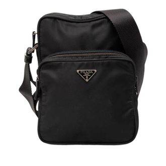 Prada Pre-owned Prada Tessuto Zip Top Crossbody Ladies MZF2CPWG4MI0KGZF