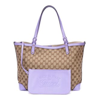Gucci Jacquard 2-Way Shopper Schoudertas