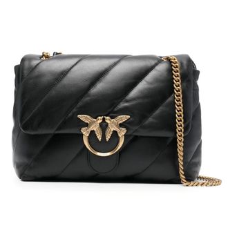 Pinko Love Big Puff Leather Bag