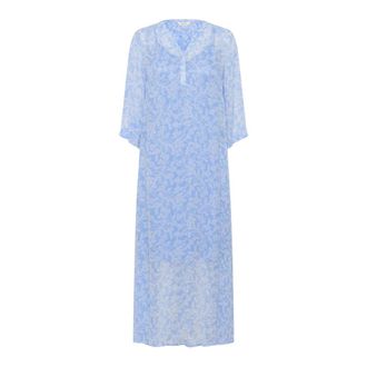 Part Two Berit PW DR - Dames - Casual kleedjes - Blauw - 3XL - Kleedjes